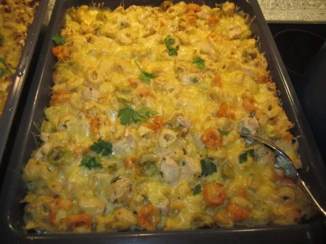 Rezept: Tortellini - Schnitzelauflauf Tortellini - Schnitzelauflauf - Rezept