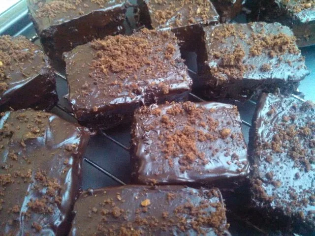 Rezept: American Double Choco Brownies Bild Nr. 9 American Double Choco Brownies - Rezept - Bild Nr. 9