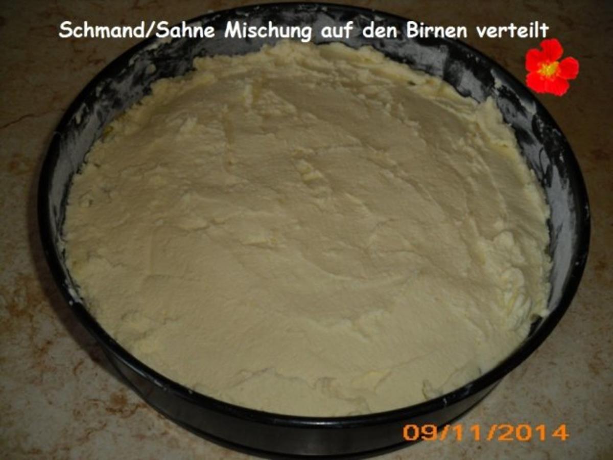 Birnenkuchen mit Schmand+Sahne (2. Variante) - Rezept - Bild Nr. 4