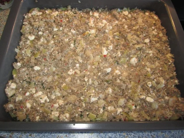 Rezept: Hackfleischauflauf mit Zucchini und Schafskäse Bild Nr. 12 Hackfleischauflauf mit Zucchini und Schafskäse - Rezept - Bild Nr. 12