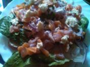 Rezept: Lachs Tatar von Räucherlachs Lachs Tatar von Räucherlachs - Rezept