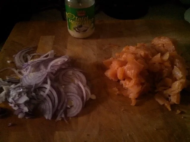 Rezept: Lachs Tatar von Räucherlachs Bild Nr. 3 Lachs Tatar von Räucherlachs - Rezept - Bild Nr. 3