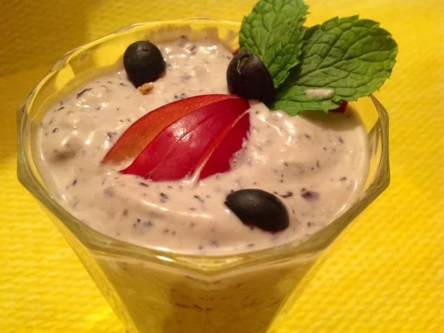 Rezept: Blaubeer-Dessert Bild Nr. 3 Blaubeer-Dessert - Rezept - Bild Nr. 3