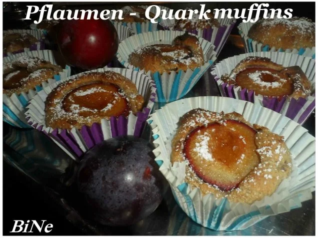 BiNe` S PFLAUMEN - QUARKMUFFINS - Rezept - Bild Nr. 2