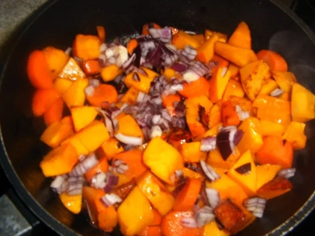 Rezept: Kürbis-Nudel-Auflauf Bild Nr. 3 Kürbis-Nudel-Auflauf - Rezept - Bild Nr. 3