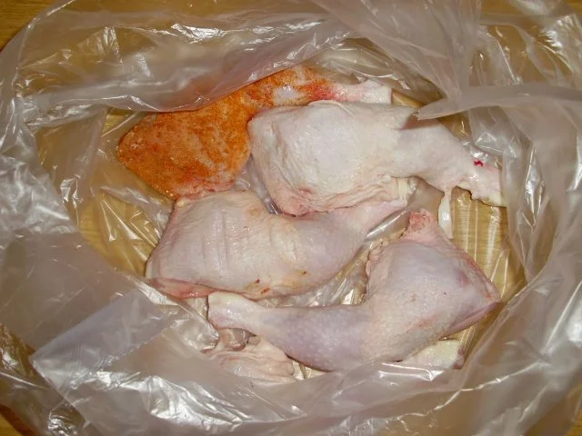 Rezept: Hähnchenschenkel im Paprika-Zwiebel-Riesling-Sud Bild Nr. 6 Hähnchenschenkel im Paprika-Zwiebel-Riesling-Sud - Rezept - Bild Nr. 6