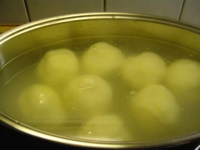 Rinderschnitzel mit Blaukraut und Knödel - Rezept - Bild Nr. 6