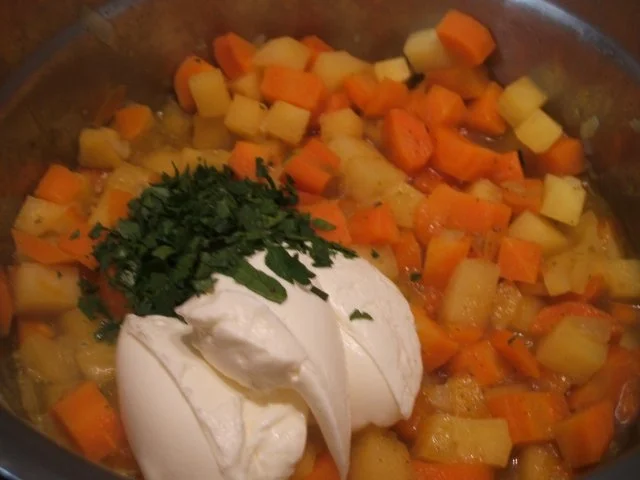 Fleisch: Panierte Fleischküchle mit cremigem Rübengemüse - Rezept - Bild Nr. 12