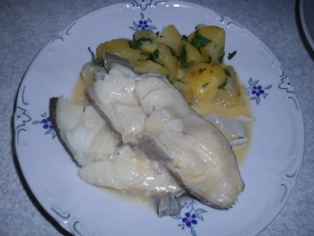 Fisch: Steinbutt an Buttersauce - Rezept