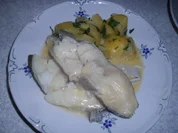Fisch: Steinbutt an Buttersauce - Rezept