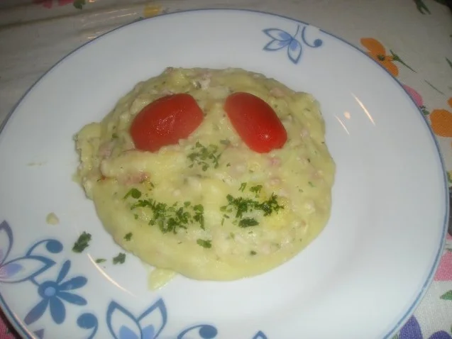 Gefülltes Kartoffelpüree - Rezept