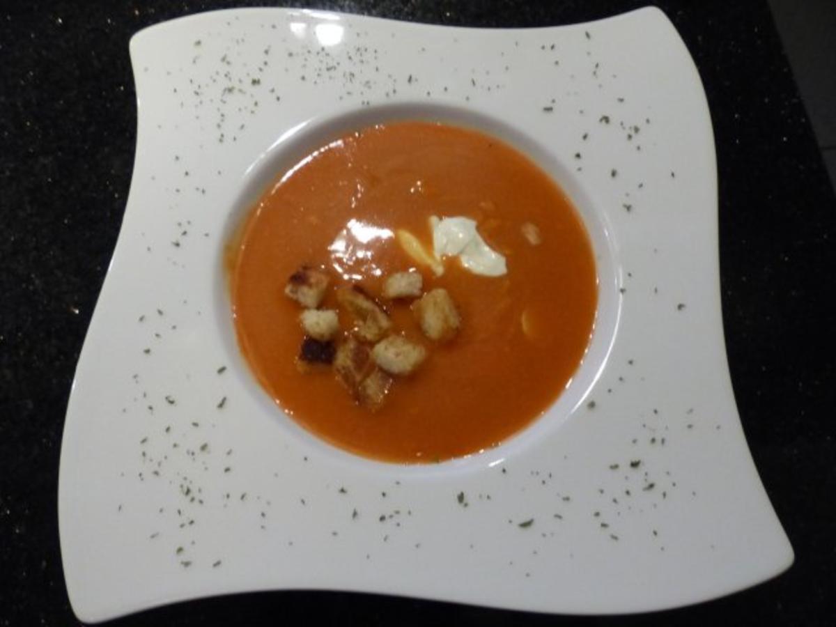 Altdeutsche Tomatencreme-Suppe - Rezept - kochbar.de