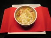 Überbackener Wintereintopf mit Fleisch, Kartoffeln und Bohnen - Rezept