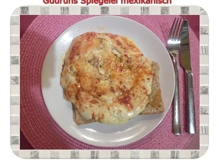 Rezept: Abendbrot: Spiegelei mexikanisch Bild Nr. 10 Abendbrot: Spiegelei mexikanisch - Rezept - Bild Nr. 10