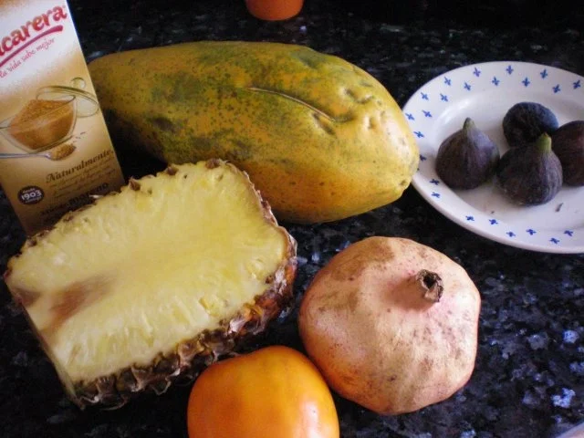 Obstsalat gelb-orange - Rezept - Bild Nr. 2