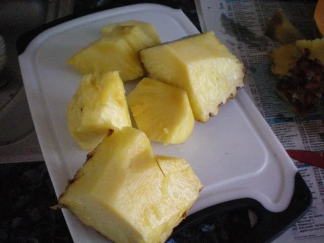 Obstsalat gelb-orange - Rezept - Bild Nr. 4