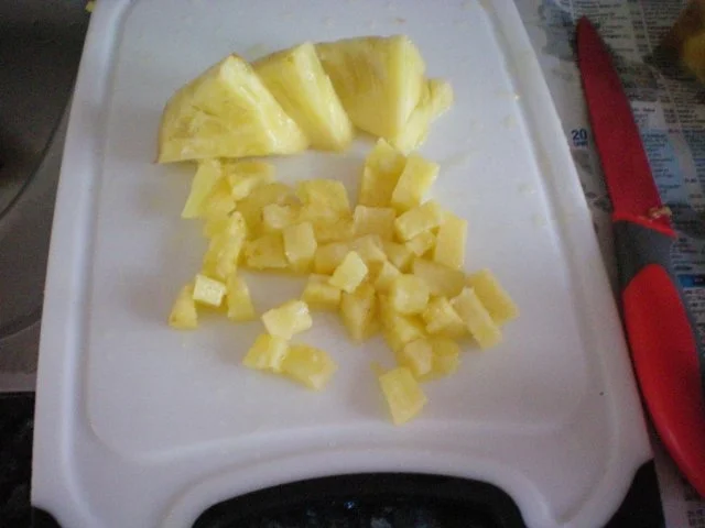 Obstsalat gelb-orange - Rezept - Bild Nr. 5