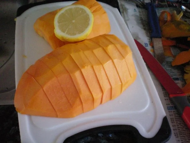 Obstsalat gelb-orange - Rezept - Bild Nr. 6