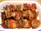 Rezept: Schaschlik auf die Schnelle Schaschlik auf die Schnelle - Rezept