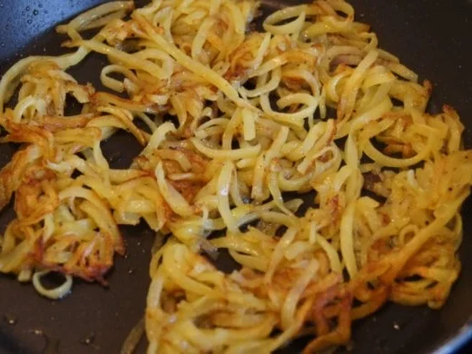 Rezept: Fischfilet im Bierteig, Spaghettikartoffelkröstie und Brokkoliröschen Bild Nr. 10 Fischfilet im Bierteig, Spaghettikartoffelkröstie und Brokkoliröschen - Rezept - Bild Nr. 10