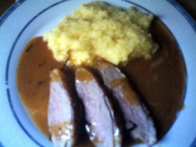 Enten-Brust mit Polenta - Rezept - Bild Nr. 2