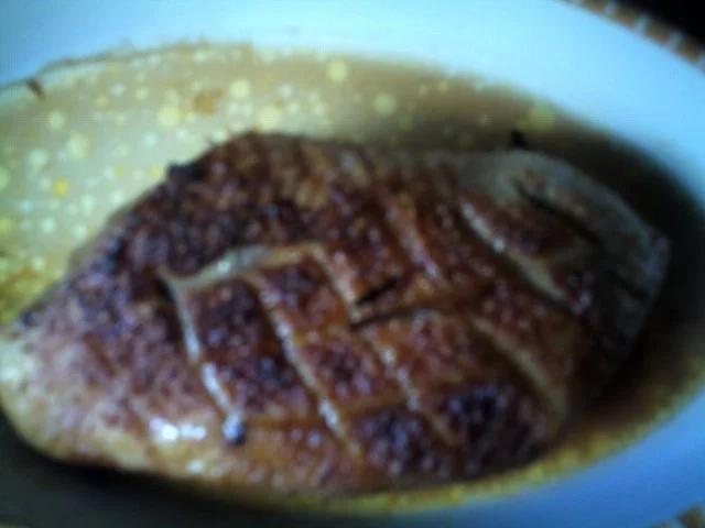 Enten-Brust mit Polenta - Rezept