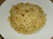 Spaghetti mit Sardellen und Brotbrösel - Rezept
