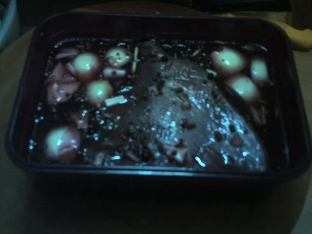 Rezept: Sauerbraten (Einlegen) nach meiner Art Bild Nr. 2 Sauerbraten (Einlegen) nach meiner Art - Rezept - Bild Nr. 2