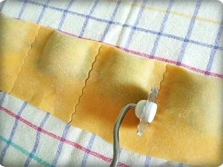 Rezept: Schwäbische Maultaschen mit pikanter Käse Sauce nappiert Bild Nr. 4 Schwäbische Maultaschen mit pikanter Käse Sauce nappiert - Rezept - Bild Nr. 4