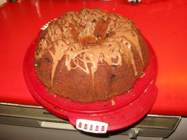 Gugelhupf mit Quark und Nussschokolade - Rezept