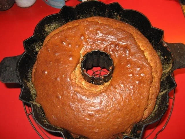 Gugelhupf mit Quark und Nussschokolade - Rezept - Bild Nr. 13