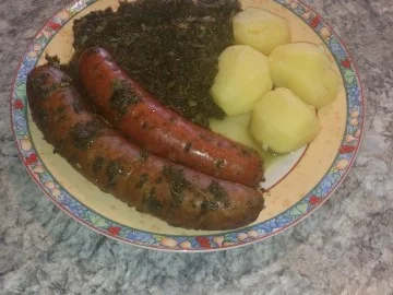 Rezept: Grünkohl und Pinkel a la Netti Grünkohl und Pinkel a la Netti - Rezept