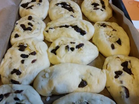 Haferkleie Rosinen Schnecken - Rezept - Bild Nr. 2