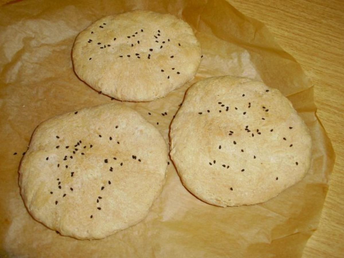 Pita-Brote - Rezept