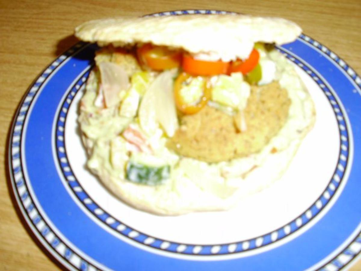 Falafel mit Kichererbsen in Salzlake und Zwiebel - Rezept By Micha1887