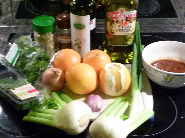 Rezept: Orangen- Fenchel Salat mit Ingwer- Honig Dressing Bild Nr. 2 Orangen- Fenchel Salat mit Ingwer- Honig Dressing - Rezept - Bild Nr. 2