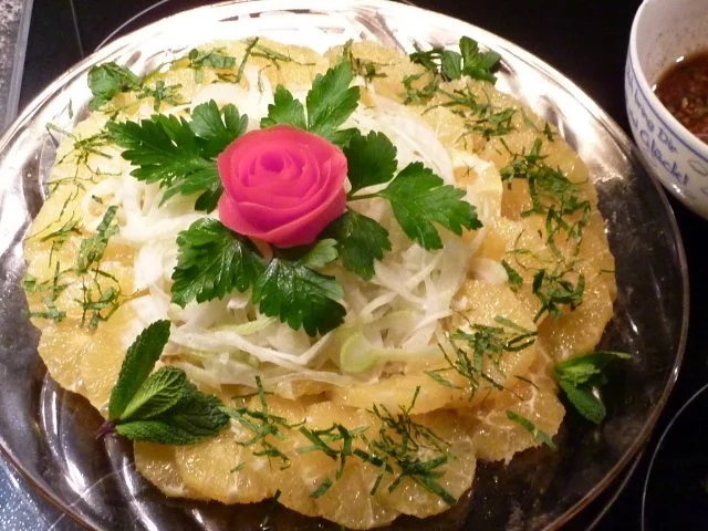 Rezept: Orangen- Fenchel Salat mit Ingwer- Honig Dressing Bild Nr. 6 Orangen- Fenchel Salat mit Ingwer- Honig Dressing - Rezept - Bild Nr. 6