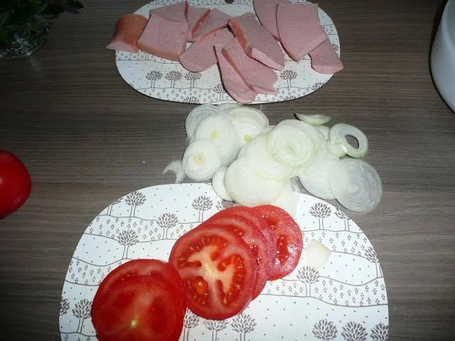 Rezept: # Zigeuner - Kartoffel - Lyoner - Gratin # Bild Nr. 3 # Zigeuner - Kartoffel - Lyoner - Gratin # - Rezept - Bild Nr. 3