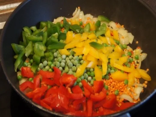 Linsencurry-Pasta à la Papa - Rezept - Bild Nr. 5