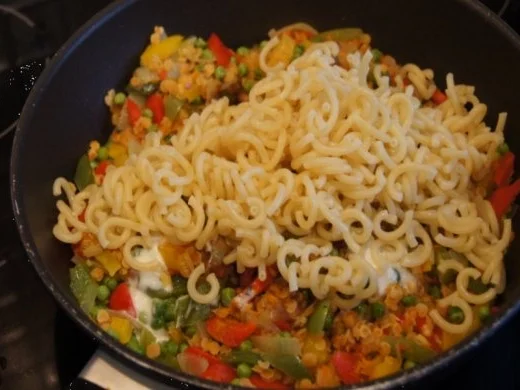 Linsencurry-Pasta à la Papa - Rezept - Bild Nr. 10