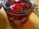 eingelegte gefüllte Tomaten - Rezept