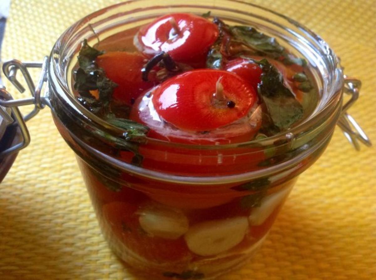 eingelegte gefüllte Tomaten - Rezept - Bild Nr. 5