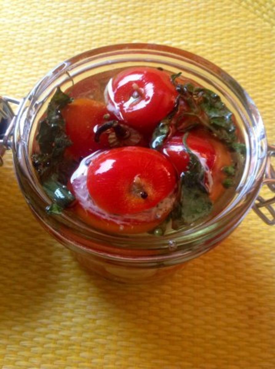 eingelegte gefüllte Tomaten - Rezept - Bild Nr. 6