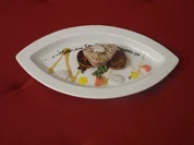 Thunfischfilet mit Süßkartoffel-Bratling - Rezept