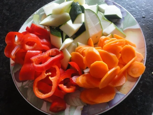 mediteraner Gemüse Teller - Rezept - Bild Nr. 3