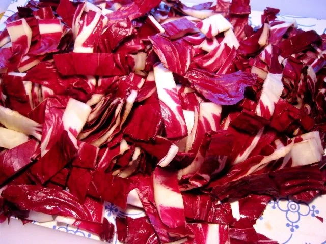 Rezept: Pasta mit gebratenem Radicchio Bild Nr. 5 Pasta mit gebratenem Radicchio - Rezept - Bild Nr. 5