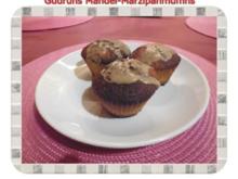 Muffins: Mandel-Marzipanmuffins mit Zimtguss - Rezept