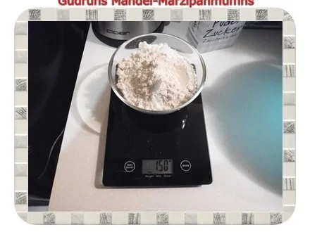 Muffins: Mandel-Marzipanmuffins mit Zimtguss - Rezept - Bild Nr. 3