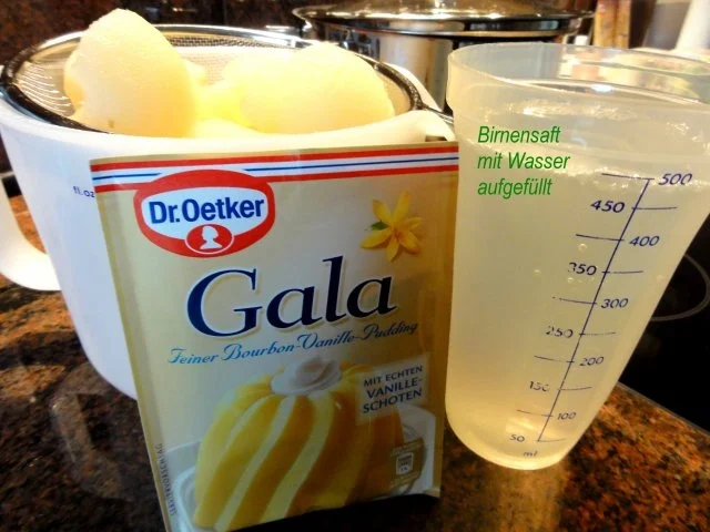 Mürbeteig:   BIRNEN - SCHMAND - TORTE - Rezept - Bild Nr. 3