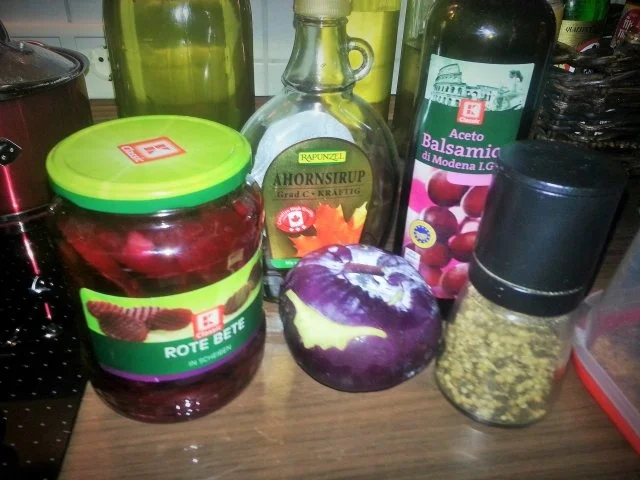 Rezept: Gebackene Knollen auf Salatbett Bild Nr. 2 Gebackene Knollen auf Salatbett - Rezept - Bild Nr. 2